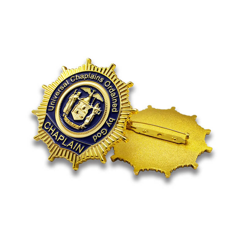 Badge smalto in metallo personalizzato
