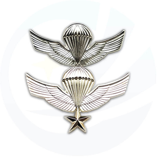 Distintivo della polizia militare con cerchio in metallo personalizzato