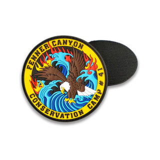 Patch in PVC con logo personalizzato dell'aquila degli Stati Uniti