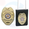 Distintivo di polizia militare di grande oro personalizzato