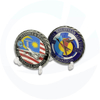 3D Aircraft Challenge Coin Army