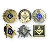 Design gratuito di alta qualità Freemason personalizzato in modo irregolare a forma di smalto a forma di smalto per la vendita in vendita